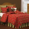 C&F Home Holly Red Euro Sham