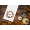 C&F Home Thankful Wreath Embroidered Waffle Weave Kitchen Towel