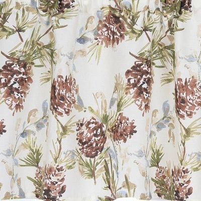 C&F Home Cooper Pines Rustic Lodge Brown Valance Window Treatment Set Of 2 2 C&F Home Cooper Pines Rustic Lodge Brown Valance Window Treatment Set Of 2 - Image 2