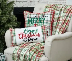 C&F Home Plaid Typographical Decorative Throw Pillows -Home Decor Store GUEST 0fe4cc75 7989 4bfe 9988 2df263da7d8a