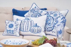 C&F Home Blue Harvest Sunflower Pillow