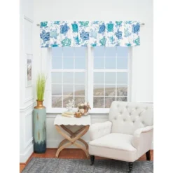 C&F Home Turtle Bay Valance Set Of 2