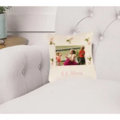 C&F Home 10" X 10" Number 1 Mom Embroidered Picture Pillow -Home Decor Store GUEST 1e150aab 5452 43a7 90e0 f4e0442bf9c3