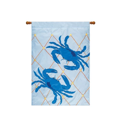 C&F Home Crab Garden Flag 1 C&F Home Crab Garden Flag