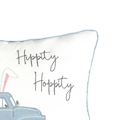 C&F Home 13" X 20" Hippity Hoppity Easter Truck Spring Embroidered Throw Pillow 2 C&F Home 13" X 20" Hippity Hoppity Easter Truck Spring Embroidered Throw Pillow - Image 2