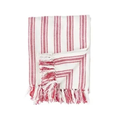 C&F Home 50" X 60" Ticking Stripe Throw Collection -Home Decor Store GUEST 2d2e6ab5 ae72 407e b6b6 ec82fc57b4ec