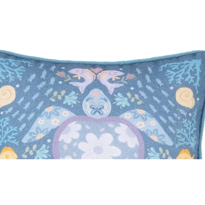 C&F Home Turtle Coral Printed Throw Pillow 1 C&F Home Turtle Coral Printed Throw Pillow