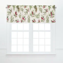C&F Home Winter Botanical Green Valance Collection -Home Decor Store GUEST 2ef499d8 f8cf 4480 b12d c95884e1277e