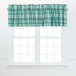 C&F Home Mckinley Plaid Blue Valance Collection -Home Decor Store GUEST 2f228a07 6108 4110 97fd d1fdd53dead4