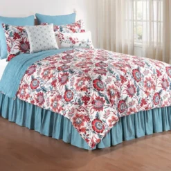 C&F Home 16" X 16" Adrienne Geo Embroidered Throw Pillow