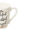 C&F Home 30 Oz. Grateful, Thankful, Blessed Mug