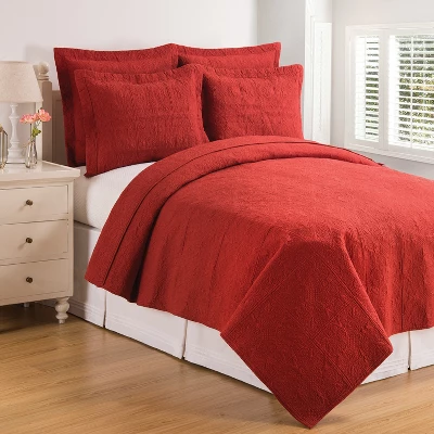 C&F Home 20" X 26" Paprika Matelasse Standard Sham 1 C&F Home 20" X 26" Paprika Matelasse Standard Sham