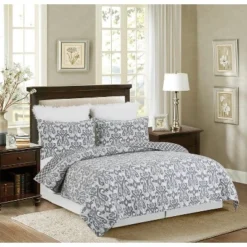 C&F Home Trellis White Euro Sham Set -Home Decor Store GUEST 330ce607 b2e6 4d2d 8f37 f34194b29cd2