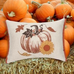 C&F Home 13" X 18" Harvest Time Pumpkin Embellished Fall Throw Pillow -Home Decor Store GUEST 3382faca d0bf 438b 97d0 8afabdb58417