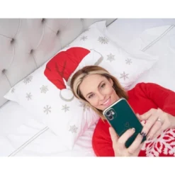 C&F Home 20" X 30" Santa Hat Christmas Holiday Pillowcase -Home Decor Store GUEST 352b5137 90ff 490a 964e 512e4391f196