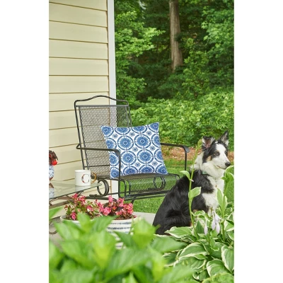 C&F Home 18" X 18" Delft Garden Circle Geometric Indoor/Outdoor Throw Pillow 1 C&F Home 18" X 18" Delft Garden Circle Geometric Indoor/Outdoor Throw Pillow