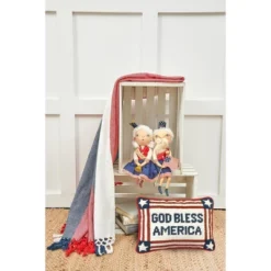 C&F Home 6.5" X 9" God Bless America July 4th Needlepoint Petite Throw Pillow -Home Decor Store GUEST 405da0f0 a347 479b ab2b b7728e00af9b