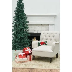 C&F Home 6" X 12" HoHoHo Hat Hooked Petite Christmas Holiday Throw Pillow -Home Decor Store GUEST 40d992e7 29f5 482d a184 55992edcf72f