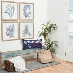 C&F Home 12" X 24" Anchors Away Nautical Embroidered Lumbar Throw Pillow -Home Decor Store GUEST 41e7c13f d365 4f7a 8f7e 86040fd443c6