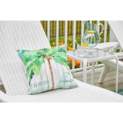C&F Home 18" X 18" At The Beach Coastal Indoor/Outdoor Decorative Throw Pillow