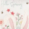 C&F Home 18" X 18" Hello Spring Easter Spring Embroidered Throw Pillow