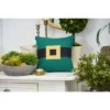 C&F Home 10" X 10" St. Patty's Belt Embroidered Throw Pillow