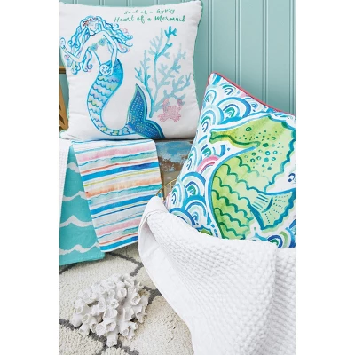 C&F Home Mermaid Garden Soul Of A Gypsy Embroidered Pillow 1 C&F Home Mermaid Garden Soul Of A Gypsy Embroidered Pillow
