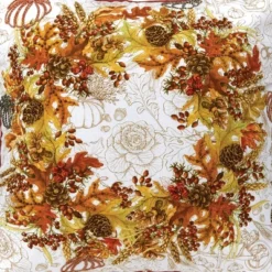C&F Home Autumn Wreath Thanksgiving Printed And Embroidered Throw Pillow 6 C&F Home Autumn Wreath Thanksgiving Printed And Embroidered Throw Pillow -Home Decor Store GUEST 57e25aa7 1771 4aff 878a fdff2e2c447d