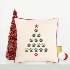 C&F Home 18" X 18" Christmas Tree Paws Embroidered Throw Pillow 9 C&F Home 18" X 18" Christmas Tree Paws Embroidered Throw Pillow -Home Decor Store GUEST 59abb38e bfe9 44de a562 2e6f2445cc8f
