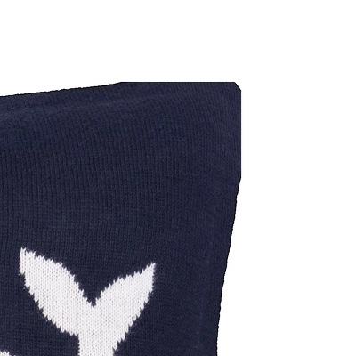 C&F Home 10" X 10" Whale Knitted Throw Pillow 3 C&F Home 10" X 10" Whale Knitted Throw Pillow - Image 3