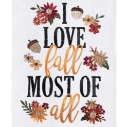C&F Home I Love Fall Flour Sack Kitchen Dishtowel -Home Decor Store GUEST 61694377 b2b0 46e5 b953 6edc53a3b623