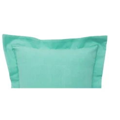 C&F Home Aqua Flange Throw Pillow