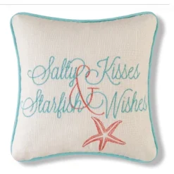 C&F Home Salty Kisses Pillow -Home Decor Store GUEST 65e1d580 a085 41d8 b621 ac4199814abf