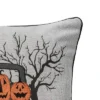 C&F Home 18" X 18" Spooky Time Embellished Throw Halloween Pillow With Light-Up LED