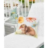 C&F Home 18" X 18" Floppy Ear Bunny Spring Easter Indoor/Outdoor Throw Pillow
