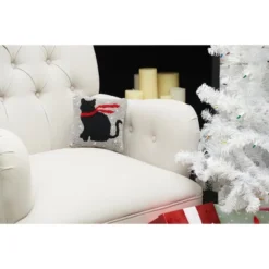 C&F Home Winter Cat Hooked Throw Pillow -Home Decor Store GUEST 74e89d0d 18c1 42d6 9c06 007da605cbf2