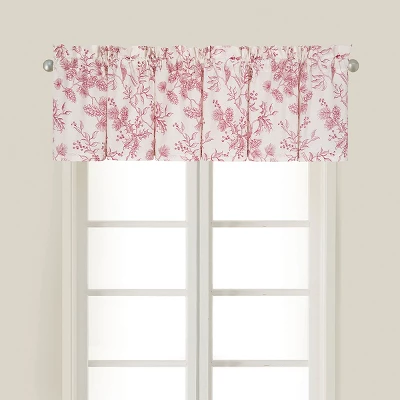 C&F Home Evergreen Toile Red Valance Collection 3 C&F Home Evergreen Toile Red Valance Collection - Image 3