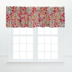 C&F Home Rhapsody Red Valance Collection -Home Decor Store GUEST 8887301c 104e 4fbf 9954 4197c5d945fd