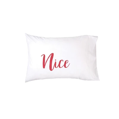 C&F Home 20" X 30" Naughty And Nice Christmas Holiday Pillowcase Set 3 C&F Home 20" X 30" Naughty And Nice Christmas Holiday Pillowcase Set - Image 3