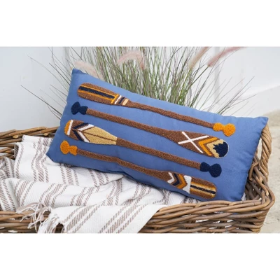 C&F Home Nautical Oars Throw Pillow 1 C&F Home Nautical Oars Throw Pillow