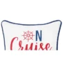C&F Home On Cruise Control Embroidered Throw Pillow