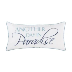 C&F Home 12" X 24" Another Day In Paradise Embroidered Throw Pillow