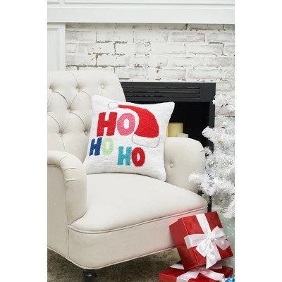 C&F Home Hohoho Hooked Throw Pillow 2 C&F Home Hohoho Hooked Throw Pillow - Image 2