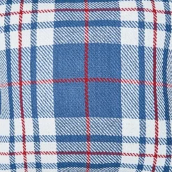 C&F Home 18" X 18" Parker Blue & Red Plaid Woven Throw Pillow -Home Decor Store GUEST c562e464 3451 4a1e 9c72 1a5634833a64