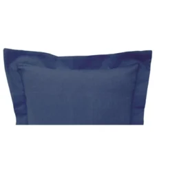 C&F Home Solid Navy Flange July 4th Throw Pillow