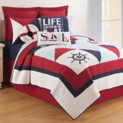 C&F Home 18" X 18" Better On The Boat Printed And Embroidered Throw Pillow -Home Decor Store GUEST c7814986 513d 476f 921b b34aceefe1d7