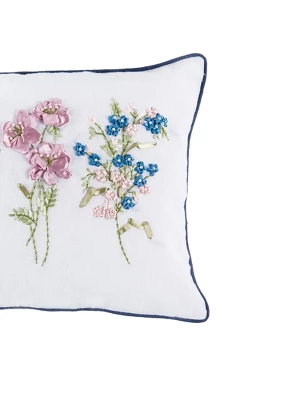 C&F Home Delicate Floral Ribbon Pillow 2 C&F Home Delicate Floral Ribbon Pillow - Image 2