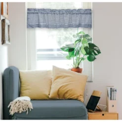 C&F Home Ticking Stripe Valance -Home Decor Store GUEST cdd58d14 e657 452a aea4 78c0704450ac