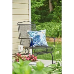 C&F Home 18" X 18" Blue Heron Coastal Indoor/Outdoor Decorative Throw Pillow -Home Decor Store GUEST d0e297c3 1dad 44ff 9c69 2ba69046fb5f