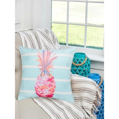 C&F Home 18" X 18" Palm Beach Tropical Pineapple Indoor/Outdoor Throw Pillow 1 C&F Home 18" X 18" Palm Beach Tropical Pineapple Indoor/Outdoor Throw Pillow